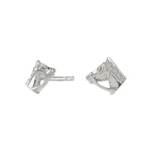 Silber Ohrstecker mit Pferdekopf. Noa Kinder A325 011